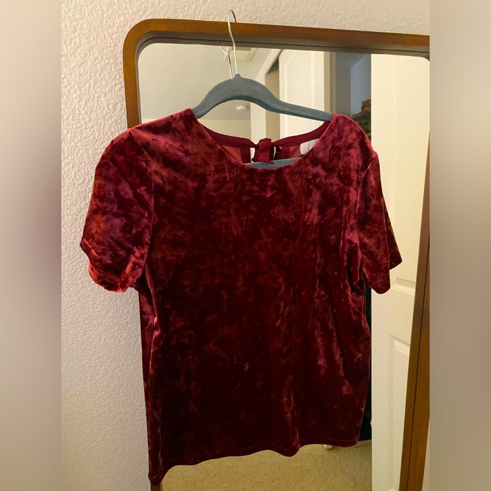 Red velvet soft top